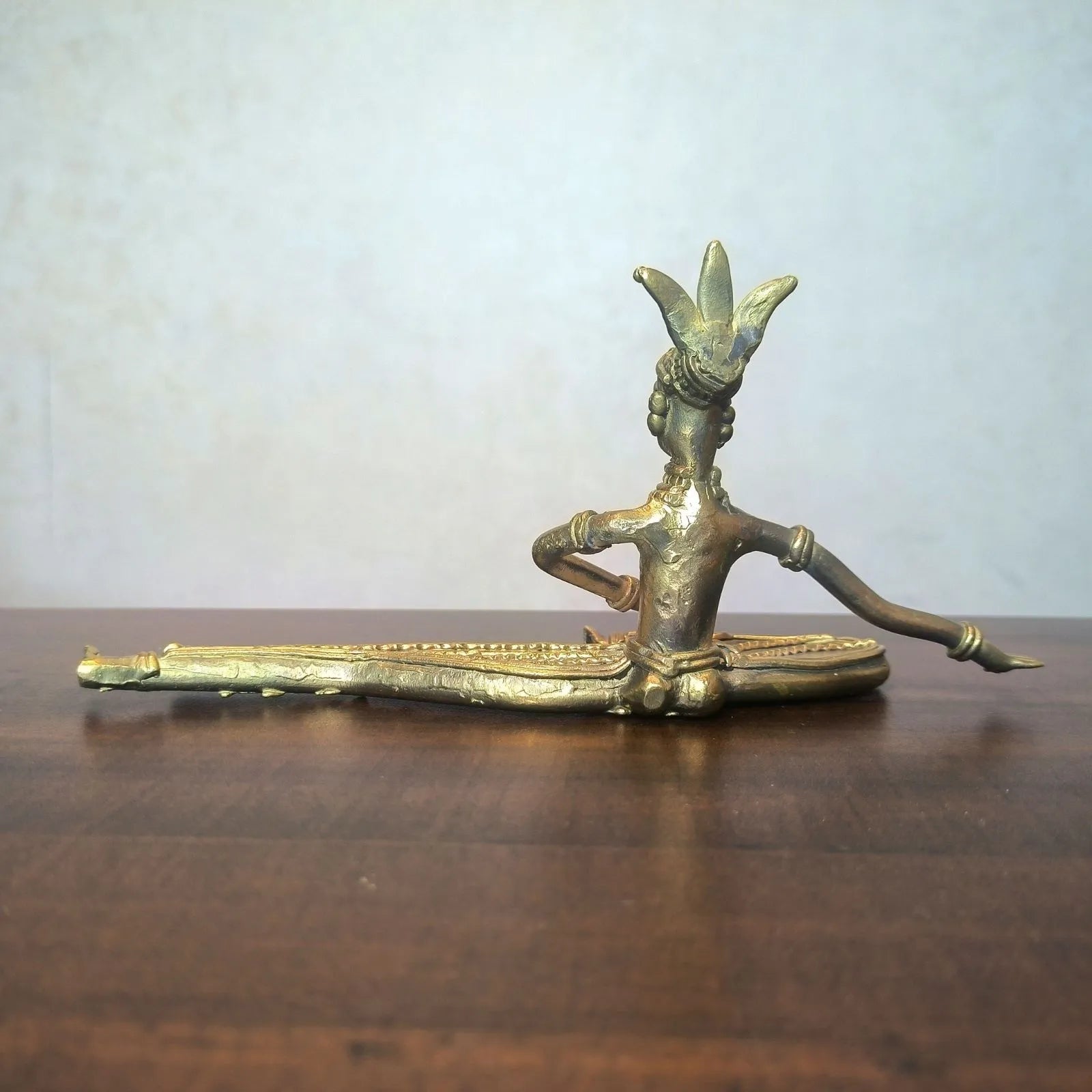 Dhokra Craft Odishi Dance Figurine