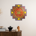 Sri Yantra Mandala Wall Decor – Artrooms Sacred Geometry Art on Wall