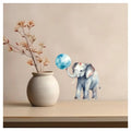 Elephant Wall Sticker – Baby Elephant with Balloon Vinyl Wall Decal