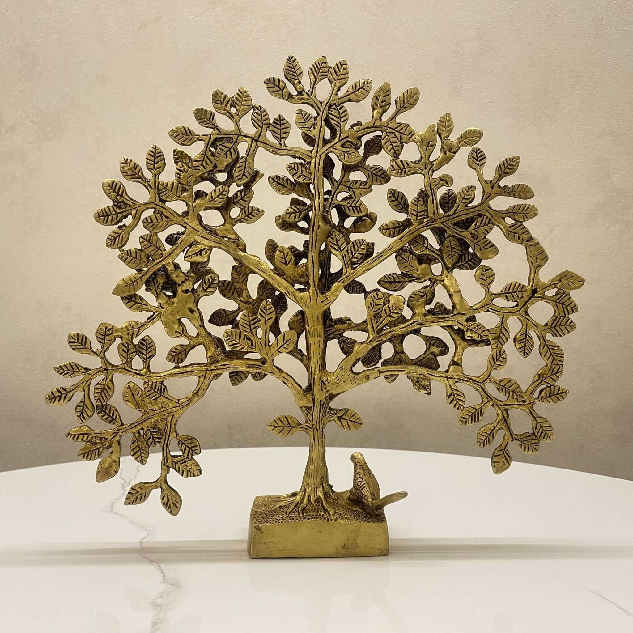 Handcrafted brass tree of life for home decor