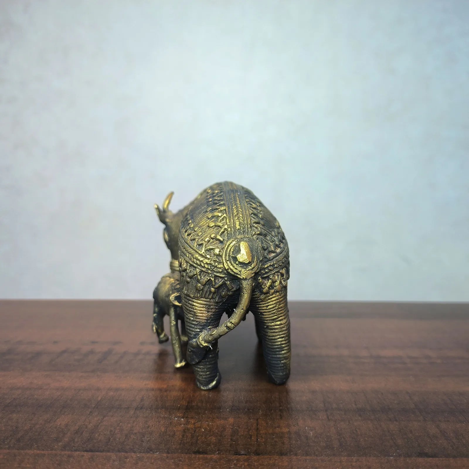 Dhokra Craft Kamdhenu Idol