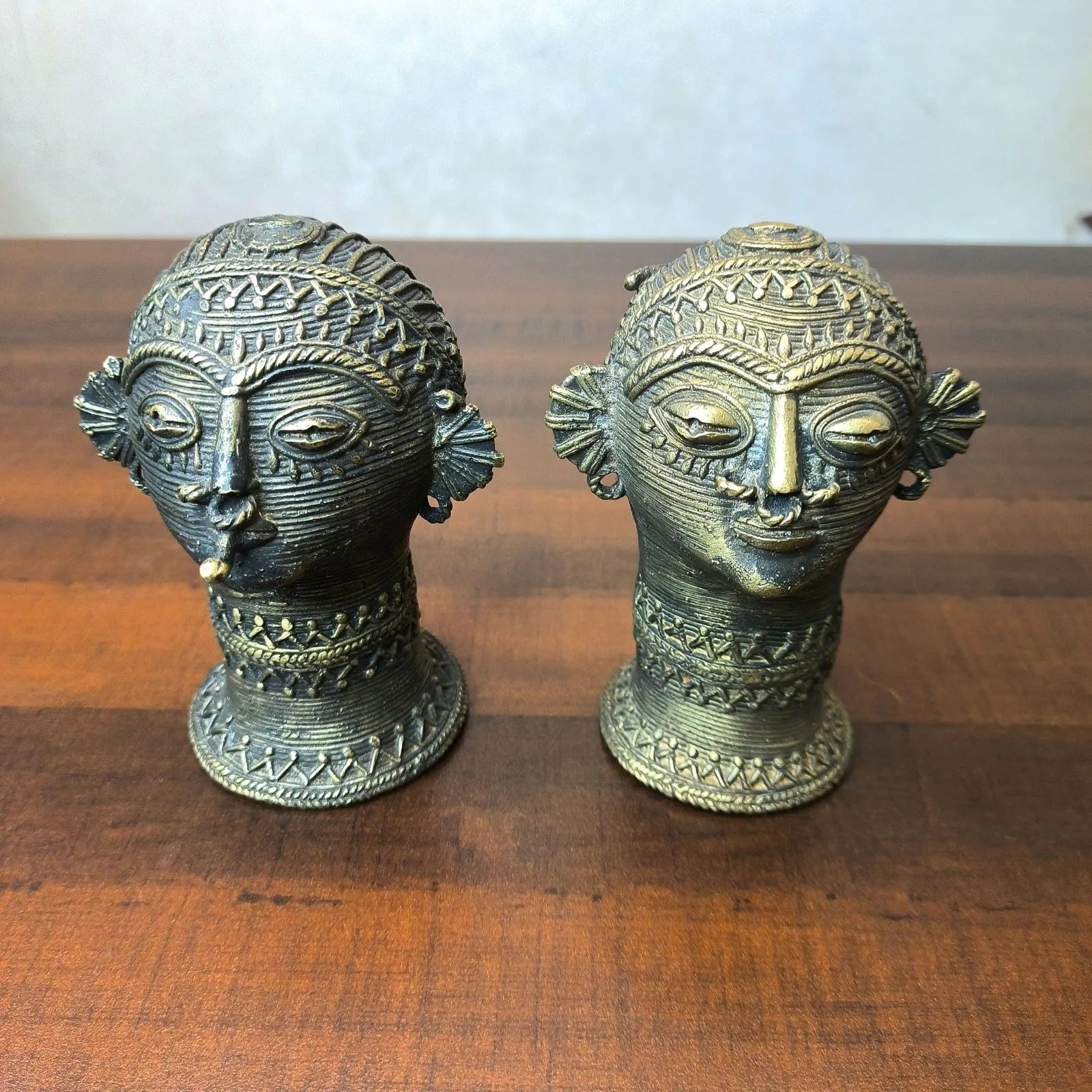 Dhokra Craft Dongaria Couple Figurine