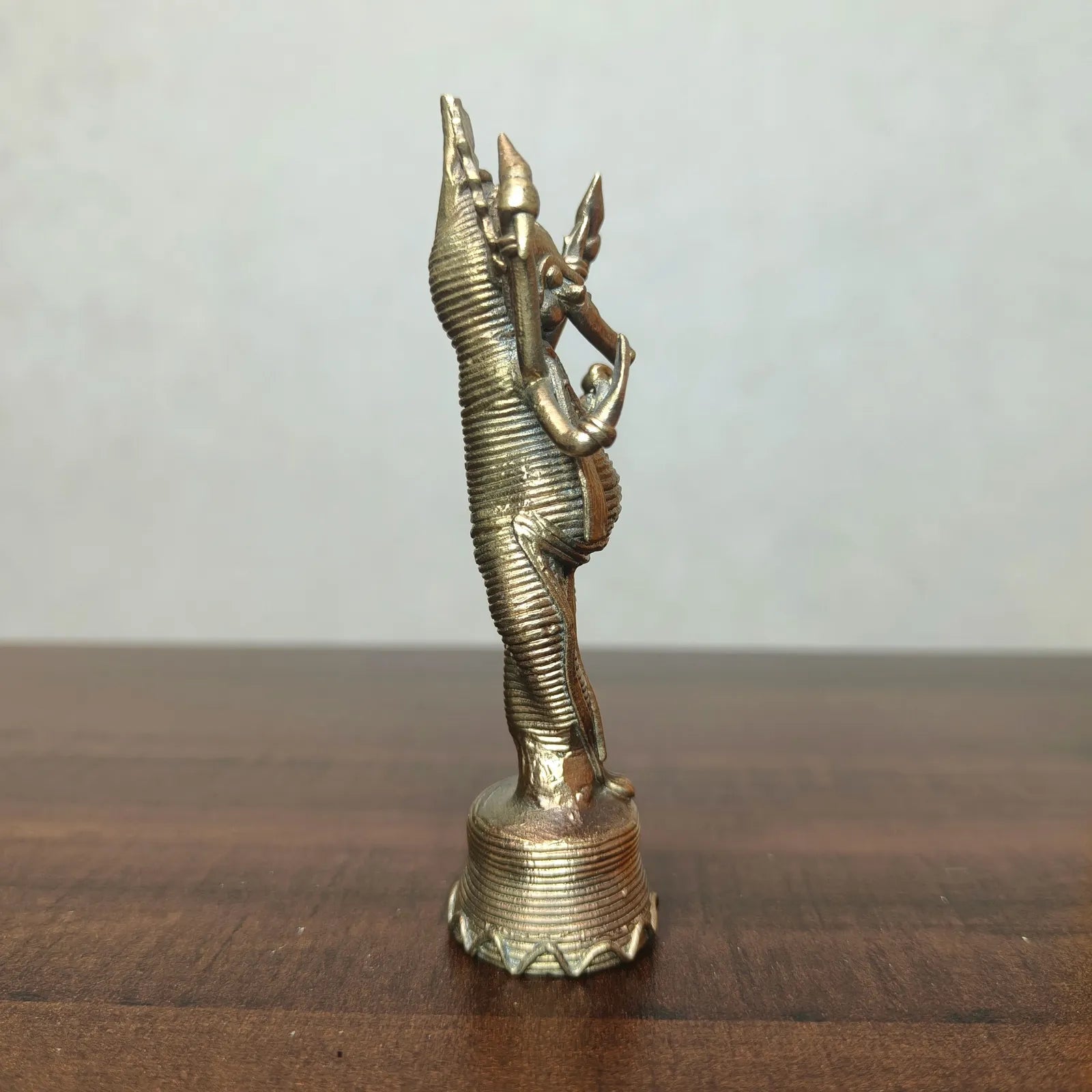 Dhokra Craft Standing Ganesh Idol