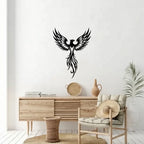 Phoenix Bird Metal Wall Art