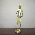 Dhokra Craft Standing Musician Figurine