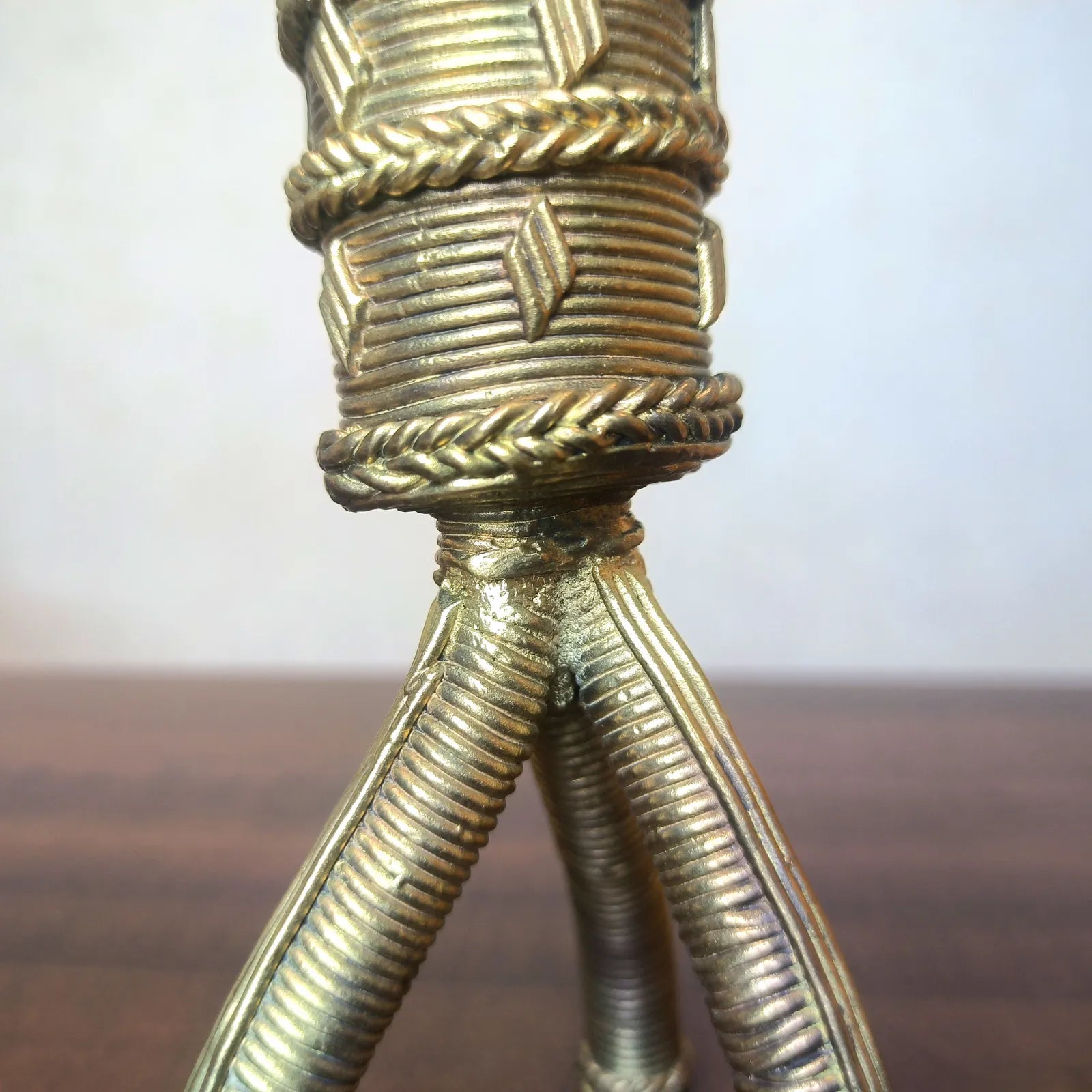Dhokra Craft Tree Candle Stand
