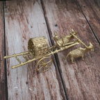 Dhokra Craft Bullock Cart Figurine