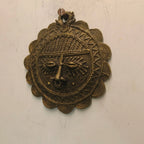 Dhokra Craft Circular Face Wall Hanging