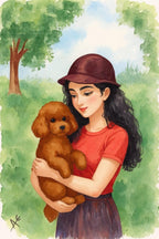 Dreamy Paw Love by Anushia Eugene