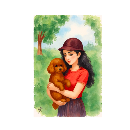 Dreamy Paw Love by Anushia Eugene