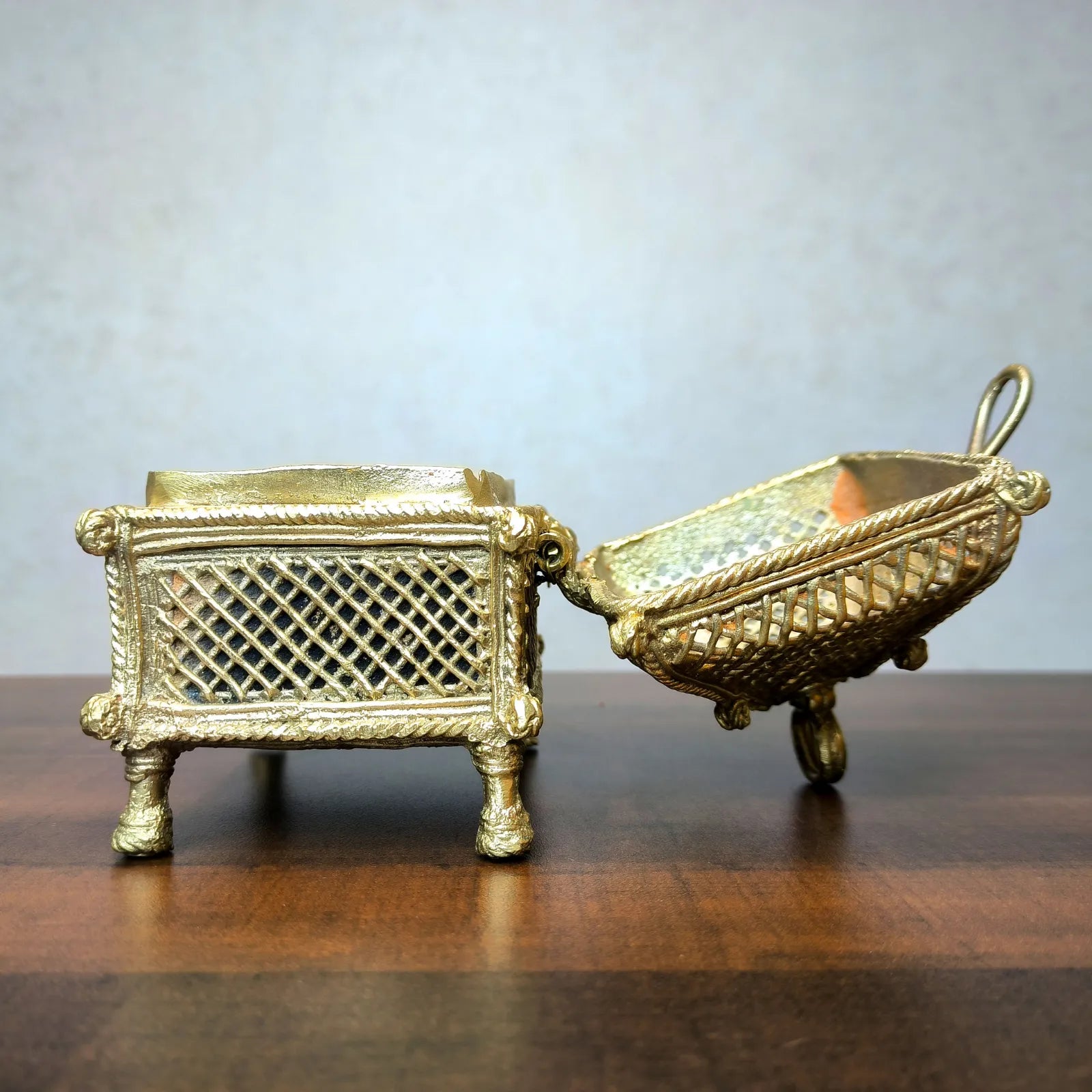 Dhokra Craft Jewelry Box Organizer