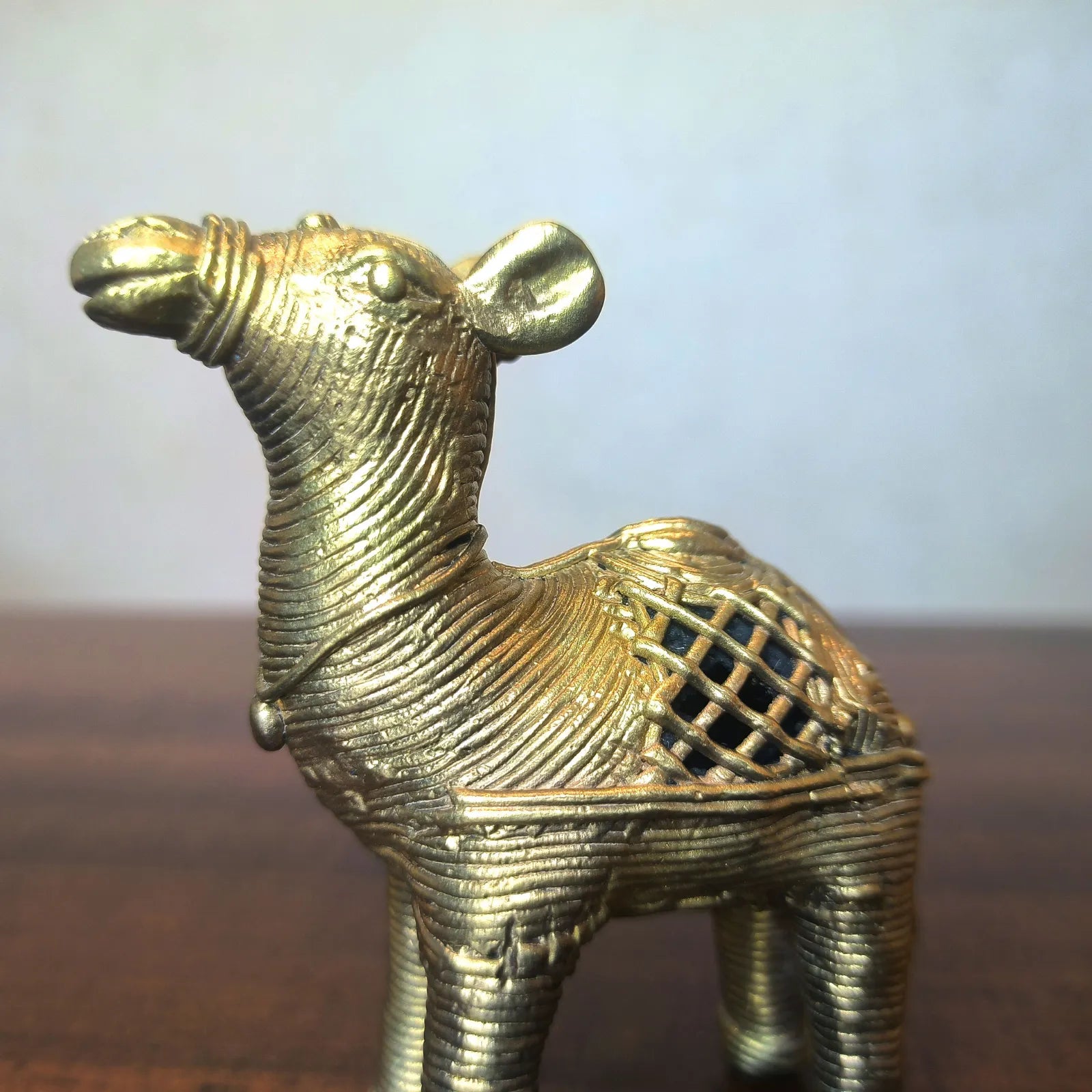 Dhokra Craft Camel Figurine