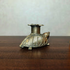 Dhokra Craft Turtle Candle Stand