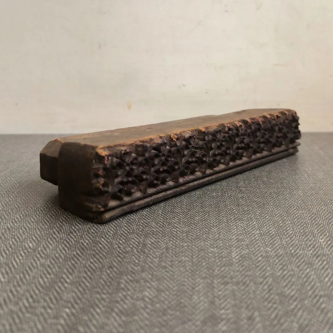 Vintage Wooden Block