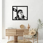 Narendra Maharaj Metal Wall Art