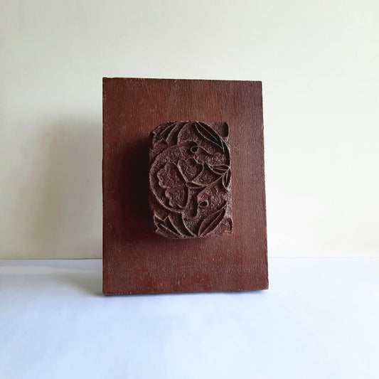 Finest floral wooden block