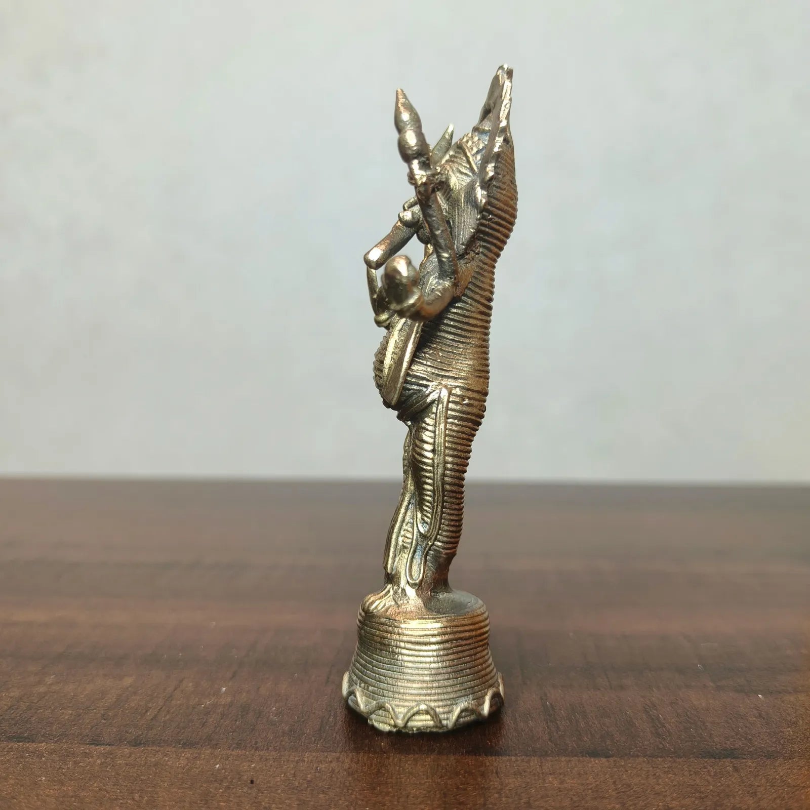 Dhokra Craft Standing Ganesh Idol