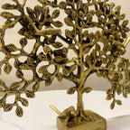Kalpavriksha tree in brass with detailed leaves