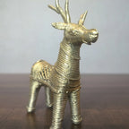 Dhokra Craft Standing Deer Figurine