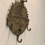 Dhokra Craft Circular Face Key Hanger