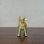 Dhokra Craft Bull Figurine