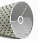 Fabric Lamp Shade – Green Leaf Block Print Cotton