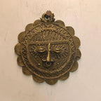 Dhokra Craft Circular Face Wall Hanging