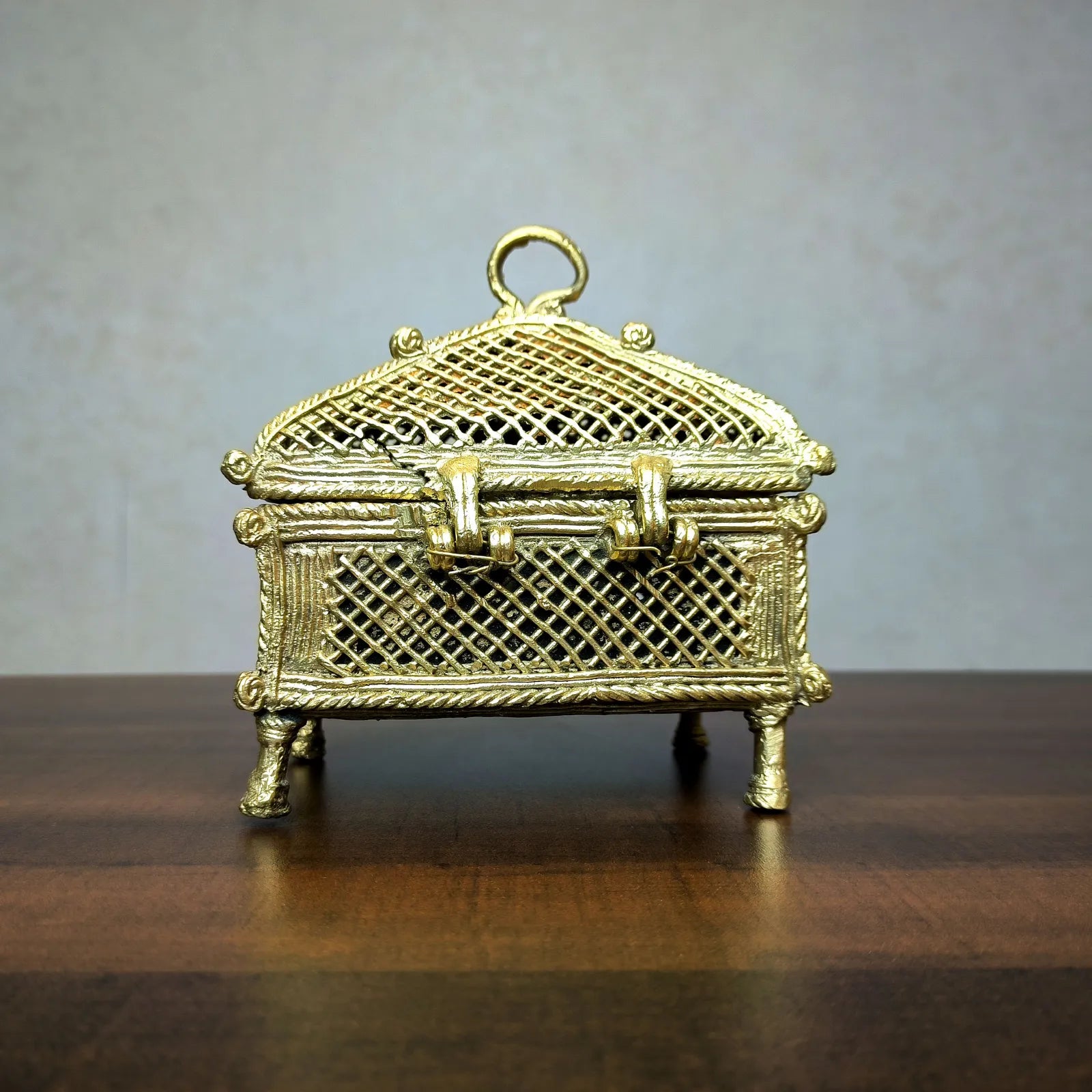 Dhokra Craft Jewelry Box Organizer