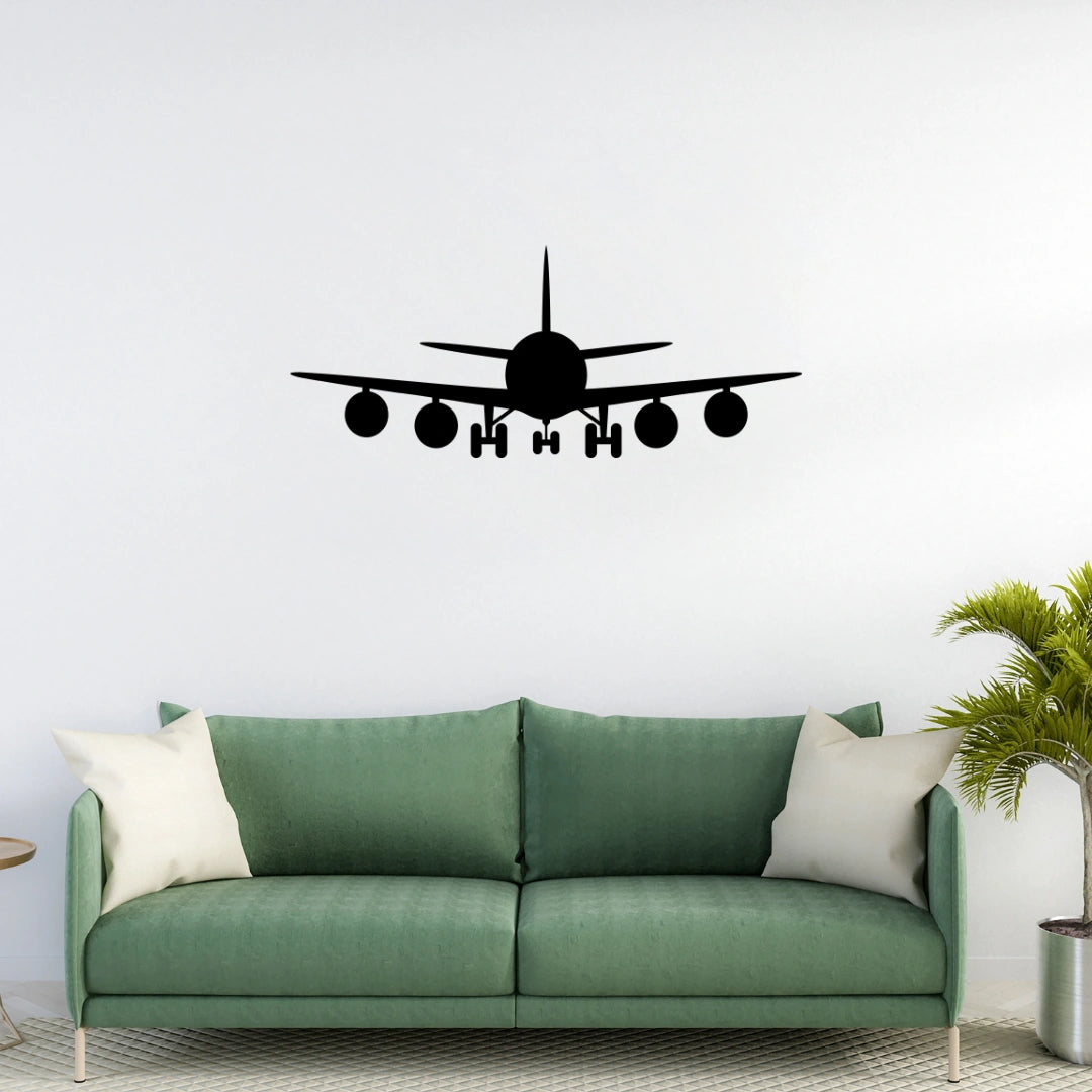 Aeroplane Metal Wall Art – Modern Aircraft Wall Hanging Home Decor