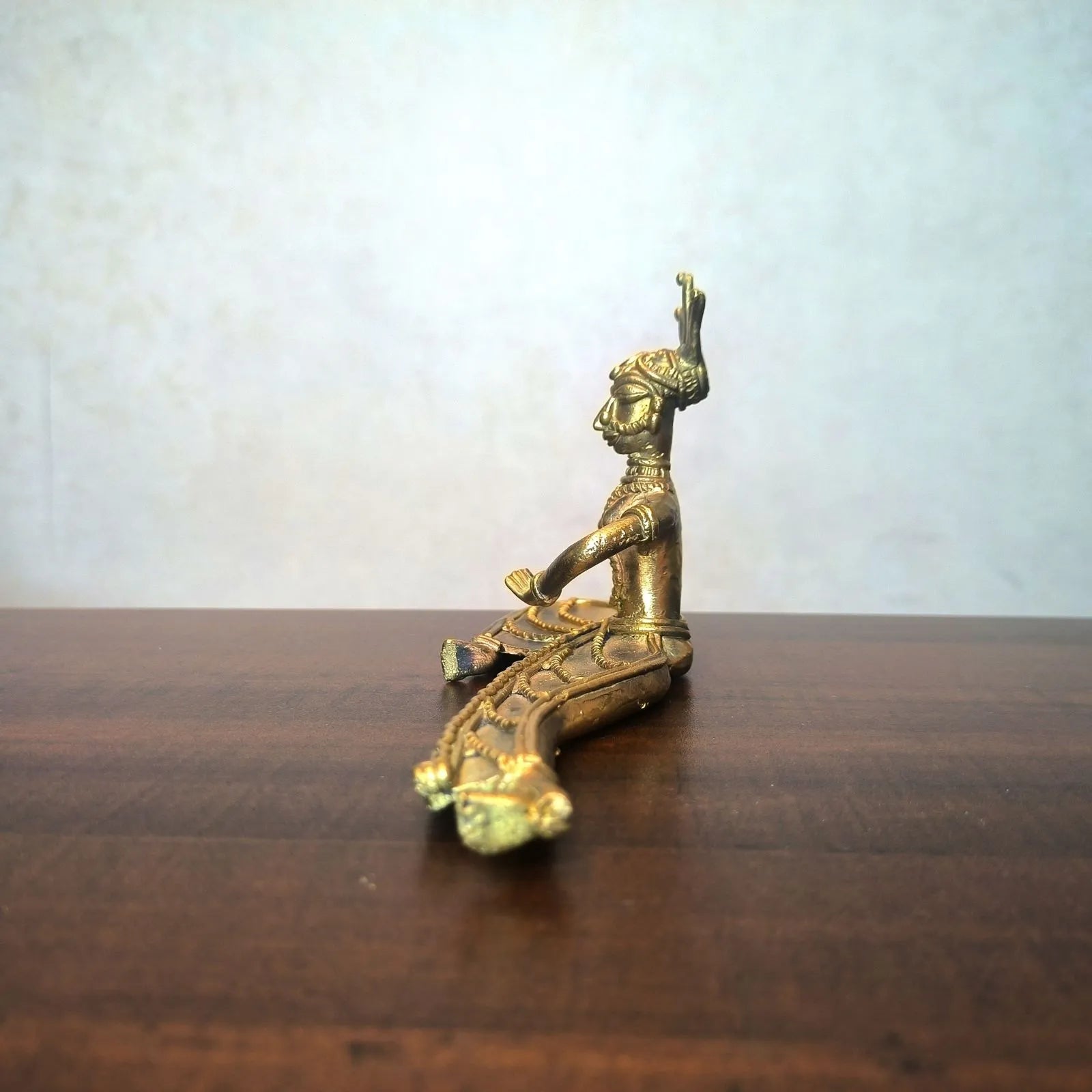 Dhokra Craft Odishi Dance Figurine