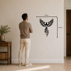 Phoenix Bird Metal Wall Art