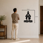 Ram Krishna Hari Swami Samarth Metal Wall Art