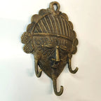 Dhokra Craft Face Key Hanger Wall Decor