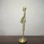 Dhokra Craft Standing Musician Figurine