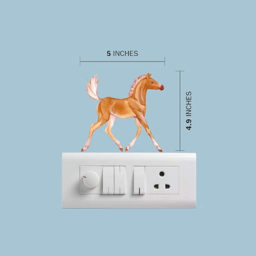 Horse Wall Sticker – Vinyl Horse Wall Decal for Bedroom & Home Décor