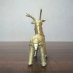 Dhokra Craft Standing Deer Figurine