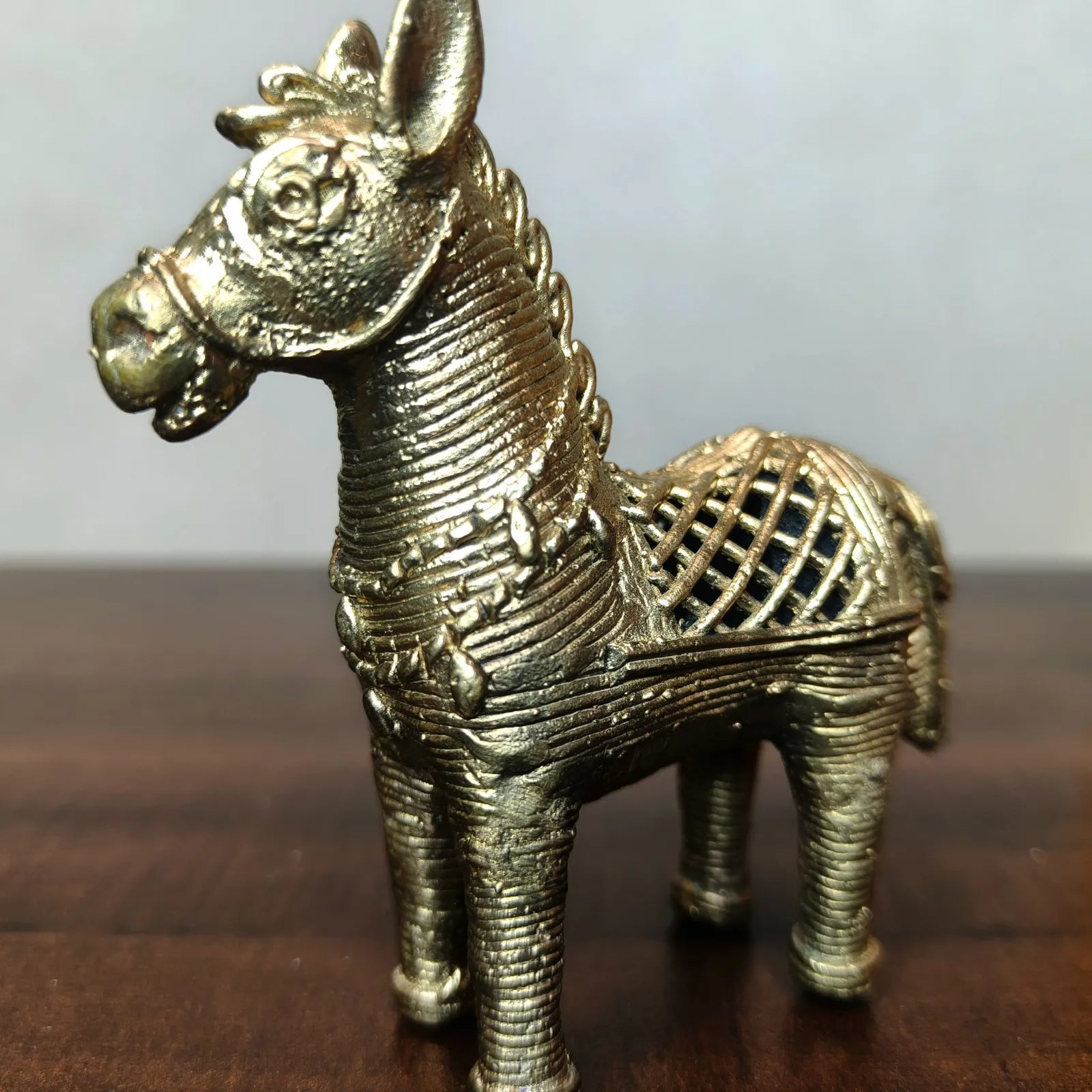 Dhokra Craft Unicorn Figurine