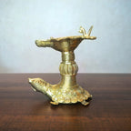 Dhokra Craft Turtle Diya Decor