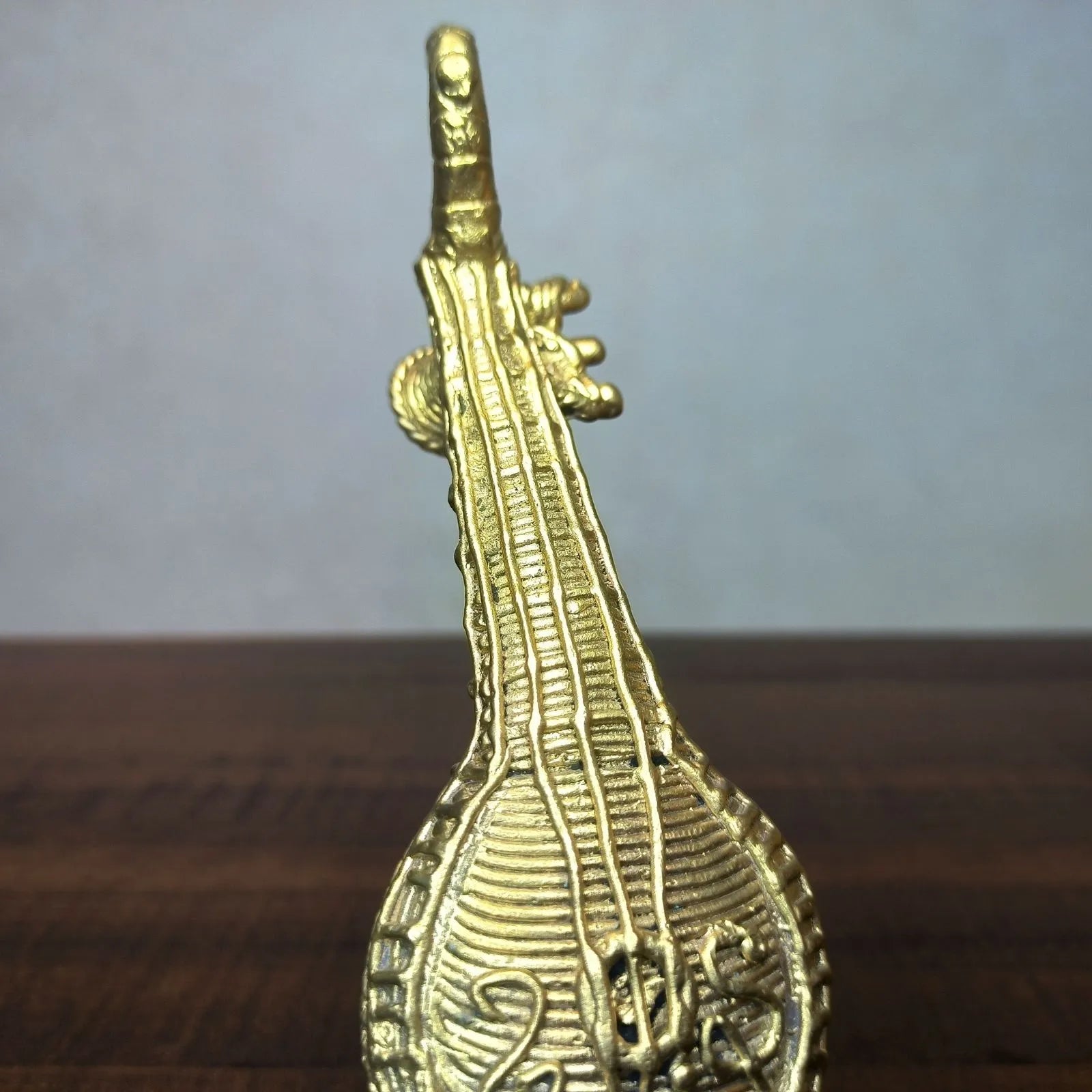 Dhokra Bina Figurine Handmade Tribal Home Decor