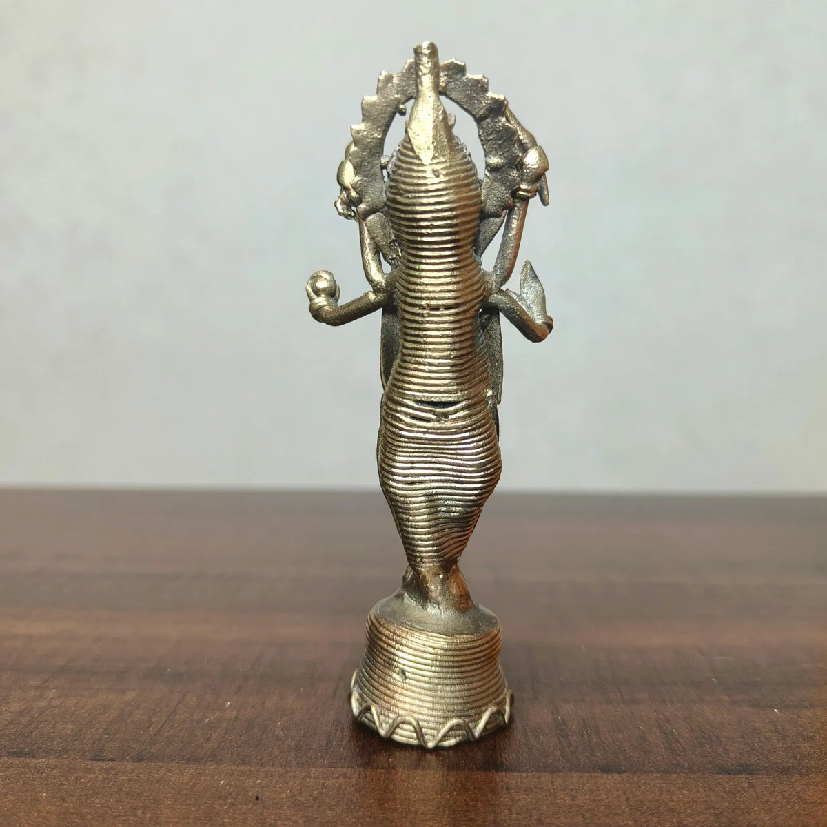 Dhokra Craft Standing Ganesh Idol