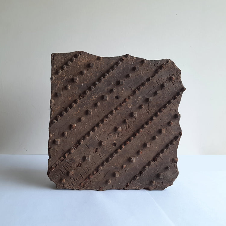 Artisanal wooden block: made in Rajasthan