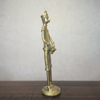 Dhokra Craft Standing Musician Figurine