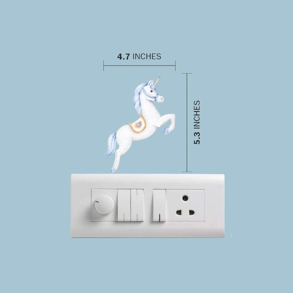 Unicorn Wall Sticker – Vinyl Wall Decal for Kids’ Room Décor