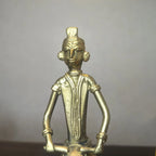 Dhokra Craft Standing Musician Figurine