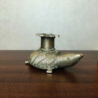 Dhokra Craft Turtle Candle Stand