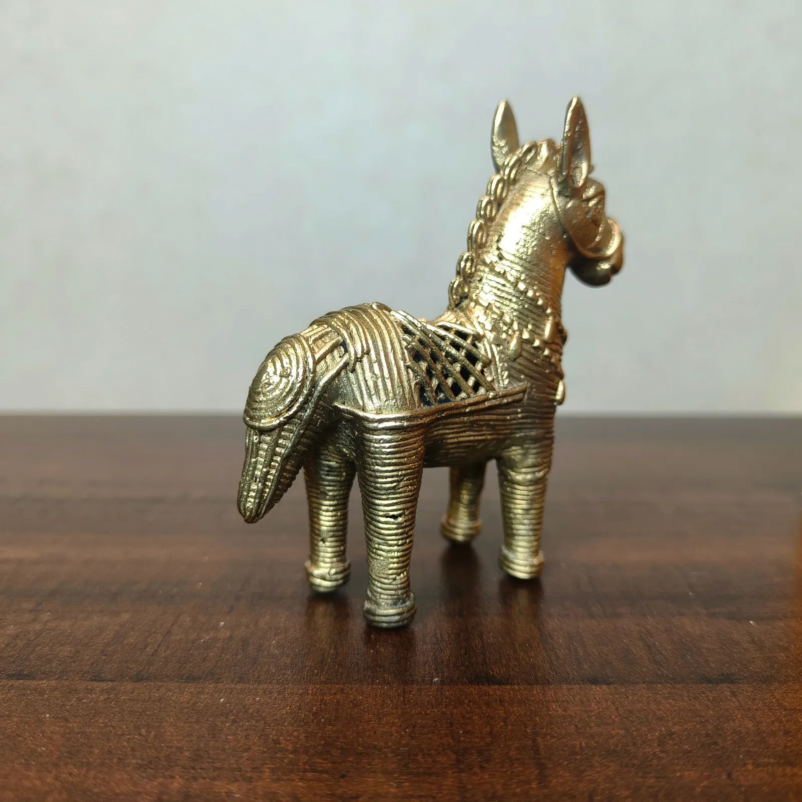 Dhokra Craft Unicorn Figurine