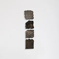 Antique Indian Wooden Printing Blocks Set – Hand-Carved 4 Piece Décor