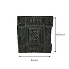 Vintage Hand-Carved Wooden Printing Block – Palace Medallion Panel