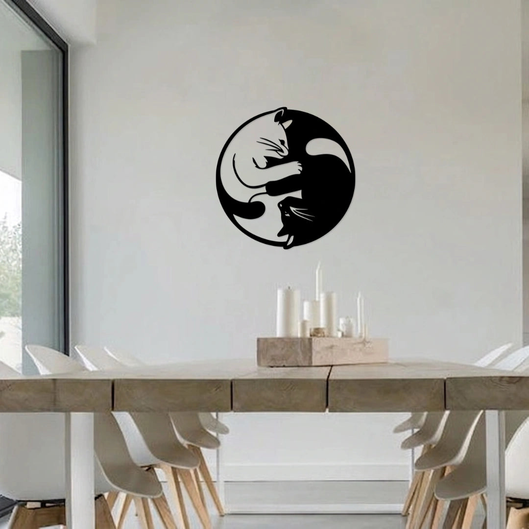 Cats Metal Wall Art