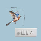 Bird Wall Sticker – Flying Bird Vinyl Wall Decal for Bedroom & Living Room